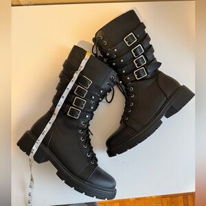 Pretty little thing, buckle boots